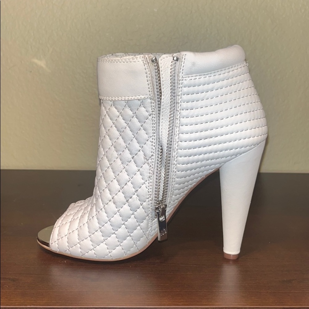 White booties